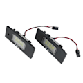 Miniatyrbillede 5 af 5: Til - 1 6 Z-serie E81 E87 E63 E64 Z4 Mini LED Ingen Fejl Nummerpladelys 63267165735 6326 Black