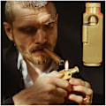 Miniatyrbilde 1 av 5: High-end Torch Flame Vindtett lighter Butanlighter A