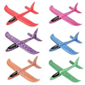Miniatyrbild 2 av 5: Barnens Skumflygplan Grossist Handkastande Sving Plastflygplan Leksaksmodell Pojke Glider Släppresistent 858