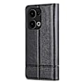 Miniatyrbilde 3 av 5: PU-deksel med kalveskinntekstur for OPPO Reno13[D] Black