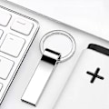 Miniatyrbillede 3 af 5: USB 2TB Flashdrev Metal USB Flash Disk Pendrive Flashhukommelse Stick USB3.0 Xm1 Silver 1TB