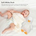 Miniatyrbilde 5 av 5: Plush Andedukke Myk Stoffdyr Leketøy Søt Myk Plush Andedukke For Hjem Barnehage Rom 45cm NO.3379