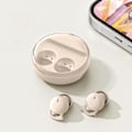Miniatyrbillede 2 af 5: Søvnørepropper Trådløse Bluetooth Headset Bluetooth 5.3 Mini In-Ear Dobbelt Mikrofon Bærbar Øretelefoner Til Søvn Pink