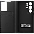Miniatyrbillede 5 af 5: Officiel Galaxy S23 Ultra, Galaxy S24 Ultra Smart View Wallet Case Beskyttelsescover, Sort[D]
