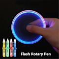Miniatyrbillede 1 af 5: LED Spinner Kuglepen Fidget Spinner Hånd Top Selvlysende EDC Stress[D]
