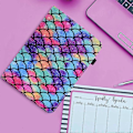Miniatyrbillede 2 af 5: Læder Smart Case til Lenovo Tab M11 / Xiaoxin Pad 11 2024 Wavy Pattern