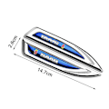 Miniatyrbilde 2 av 5: 2 stk 3D Metall Bilskjerm Side Dekaler Emblem Logo Klistremerker for Saab 9-3 9-5 9-7 93 9-7x 9-2x 9-5x Bj Biltilbehør