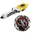 Miniatyrbillede 1 af 5: Metal B-131 Død Fønix Beyblade Burst Blast Gyroskop med Håndtag Launcher