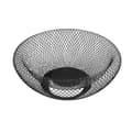 Fruktskål i metallnät för kök, mittpunkt - 25 cm [D] black