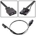 Pikkukuva 4 / 4: Corsair 4-pin RGB -standardi ARGB 5V 3-pin liitin sovittimella 25 cm kaapeli