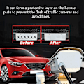 Miniatyrbillede 3 af 5: Usynlig Nummerplade Spray, Nummerplade Reflekterende Spray 1pc