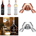 Miniatyrbillede 5 af 5: 2 pakker Champagneflaskeprop Rustfrit stål Champagneprop Rustfrit