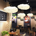 Miniatyrbilde 3 av 5: Skylampe Lysende Justerbar Søt Utseende Kunstig Sky LED Taklampe [kk]