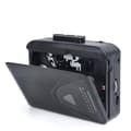 Cassetteafspiller Walkman Cassetteafspiller Bærbar Højttaler Flere Strømforsyningsmetoder AMFM Radio black