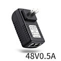 Miniatyrbillede 3 af 5: POE Injektor til CCTV IP Kamera Strømforsyning Ethernet Adapter POE Strømadapter til IPC Kamera DC24