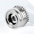 Miniatyrbild 4 av 5: Härdat Stål Extruder Växel för K1/K1C/K1 Max/Ender3v3/V3Plus Slitstark Dubbelväxel