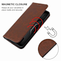 Miniatyrbilde 5 av 5: Magnetlås Lærveske for Ulefone Armor X12 Brown