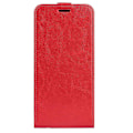 Miniatyrbilde 2 av 5: R64 Vertikal Lommeveske i Lær for Motorola Edge 50 Fusion Red