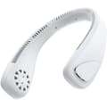 8-tommer bærbar halsventilator, 3 hastigheder, 2000 mAh batteri, ideel til udendørs brug og udendørs aktiviteter. (D)