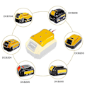 Miniatyrbild 1 av 4: Power Wheels Adapter Passar till Dewalt 18/20v Batteri, Batteriadapter för RC, Leksak, Lastbil, 12 Gauge Robotik, DIY Strömförsörjningsomvandlare med Fixi