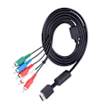 Miniatyrbilde 3 av 5: AV Multi-utgangskabel for komponentvideo og lyd for PlayStation 2 og PlayStation 3