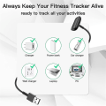 Miniatyrbilde 4 av 5: Lader for Fitbit Charge 5/Luxe, Smartklokke Trådløs Magnetisk Rask Lading Kabel [kk]