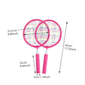 Miniatyrbild 4 av 5: Badmintonracketset för barn, Mini badmintonset med 10 badmintonbollar för barn från 2-12 år[D]