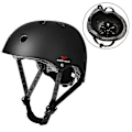 Pikkukuva 2 / 5: Erittäin kevyt sähköpotkulauta kypärä Polkupyöräkypärä Ulkoilu Urheilu Pyörä Potkulauta[D] Black Helmet