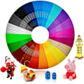 Miniatyrbillede 1 af 5: Pla 3D Filament, 1,75 mm 3D Refill, 5M 3D Filament 20 Farver Hver, Egnet til Børn og Voksne, 3D Pen Tilbehørsfilament til 3D Printer Pen[D]
