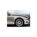 Pikkukuva 5 / 5: Audi 4F0 601165 4 kpl pyörän napakapseleita 135mm Musta pyörän tunnus [D]