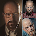 Miniatyrbild 4 av 5: Latex Full Head Overhead Walter White Breaking Bad Halloween Cosplay Mask Ui