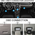 Miniatyrbillede 3 af 5: Dash Cam OBD Hardwire Kit, Dash Kamera USB Type C Hardwire Kit med OBD Strømkabel til Dashcam 12- Black