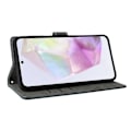 Miniatyrbillede 3 af 5: Til Samsung Galaxy A56 5G Wallet Case RFID-blokering PU Læder Cover Stativ View -[D] Multicolor Green