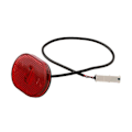 Miniatyrbillede 4 af 5: Baglygte til 4 Pro Mi4 Elektrisk Scooter Baglygter Sikker Lampe LED Stoplys Stænkskærm Bremse Li[D] Red