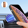 Pikkukuva 4 / 5: DENIOR iPhone XR -kotelo PU-nahkainen puhelimen takakuori, yhteensopiva MagSafe[D]:n kanssa Khaki