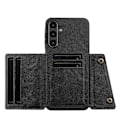 Pikkukuva 3 / 5: Samsung Galaxy A16 5G/A16 4G -kotelo, korttipaikat, jalusta, nahka+TPU-puhelinkotelo [D] Multicolor Style B