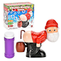 Miniatyrbild 1 av 5: Rolig Jultomte Bubbelblåsare Leksak Musik Automatisk Raps Bubbelblåsare Barnpresenter