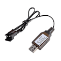 Miniatyrbillede 1 af 5: 9.6V NiCd/NiMH Batteri USB Oplader 200mA til RC Bil Båd til Tank Legetøj[D] Positive