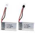 Pikkukuva 2 / 5: 3.7V 550mAh 20C Lipo Akku 802035 Litiumakku Hubsan X4 H107 H107L H107D MJXRC F47 DFD F180 RC Drone Korjaukseen[D]