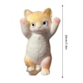 Miniatyrbilde 3 av 5: Catss Hands Up Catss Kneading Stressavlastende Leke Jente Plysj Leke Simulering Catss Kneading GAO251267