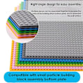 Miniatyrbillede 1 af 2: Dots Classic Baseplader Blokke DIY Lille Størrelse Byvej Mursten Baseplade Konstruktion Byggelegetøj Til Børn Gaver 25,5 x 25,5cm