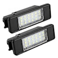 Miniatyrbilde 1 av 5: 2 stk 12V Bil Nummerplate Lys For Citroen C2 C3 C4 C5 C6 Ds3