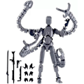 Miniatyrbilde 1 av 5: T13 Actionfigur Tilbehør, Multi-leddet Bevegelig 3D-trykte Lekefigurer