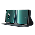 Miniatyrbild 3 av 5: Skyddande Skal för HTC U23 Pro 5G i PU-Läder med Retro-Design, Stativ, Plånboksfunktion och Stötskydd Multicolor Style D