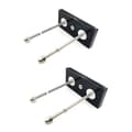 2-pack Skateboard Longboard Väggfäste Skateboard Hängare[D]