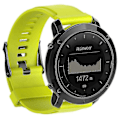Miniatyrbillede 2 af 3: Silikone Udskiftningsarmbånd til Suunto Traverse f26[D] Cyan