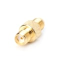 Miniatyrbillede 1 af 5: RF SMA Hun til SMA Hun Højfrekvens Adapter Kobber Koaksial Stikkobling