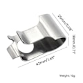 Miniatyrbilde 5 av 5: Bil Turbolader Turbo Avlastningsventil Aktuatorstang Rasle Klips 06J145220A for Golf Bilutskiftingsdeler