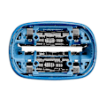 Miniatyrbilde 5 av 5: Hodebladkassett for barbermaskin, folie 40B 40S, for Braun CoolTec CT2s CT2cc CT3cc CT4s CT5cc