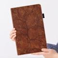 Miniatyrbillede 2 af 5: 10,2 tommer 9/8/7. generation iPad etui - Premium læderetui med automatisk søvn/vågnefunktion til iPad Air Brown